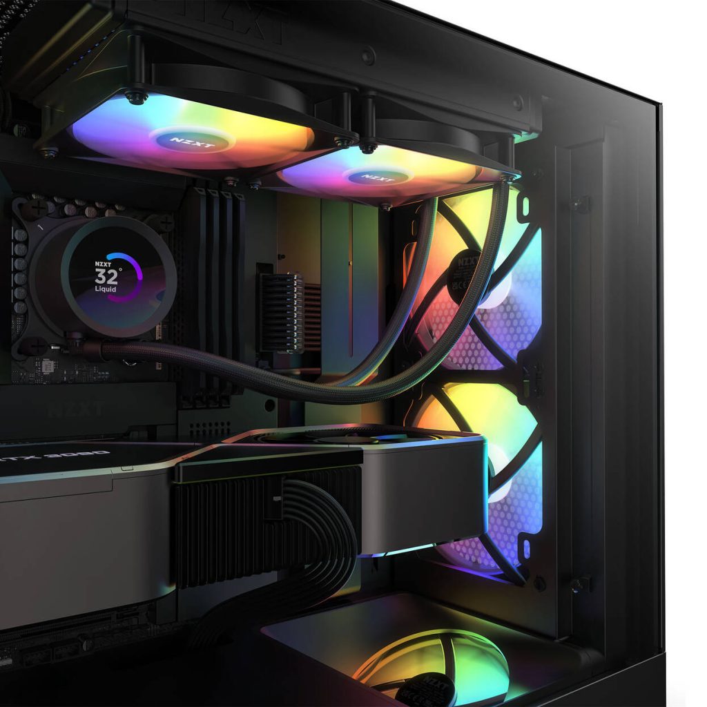 NZXT F120 RGB Core PWM Fan - 120mm, black