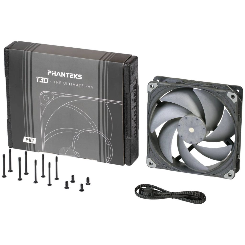 Phanteks T30 PWM 140mm Fan - Black