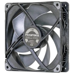 Phanteks T30 PWM 140mm Fan, Pack of 3 - Black