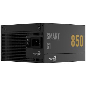 AeroCool Smart G1 80 PLUS Gold Power Supply, PCIe 5.1, ATX 3.1 - 850 Watt, black