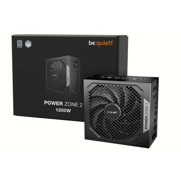 be quiet! Power Zone 2 80 PLUS Platinum power supply, fully modular, ATX 3.1, PCIe 5.1 – 1,200 watts, black