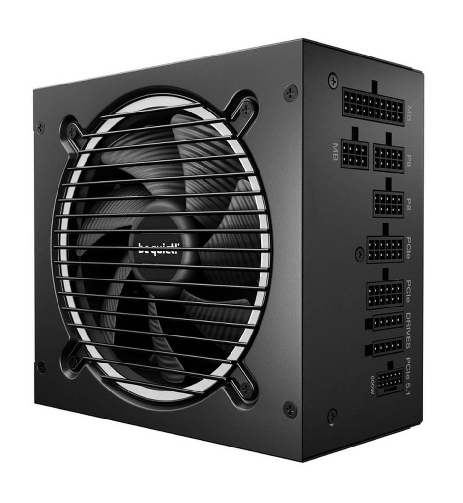 be quiet! Pure Power 13M 80 PLUS Gold Power Supply, ATX 3.1, PCIe 5.1 - 1,200 Watts, Black