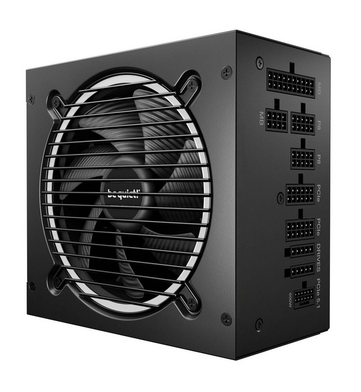 be quiet! Pure Power 13M 80 PLUS Gold Power Supply, ATX 3.1, PCIe 5.1 - 1,200 Watts, Black