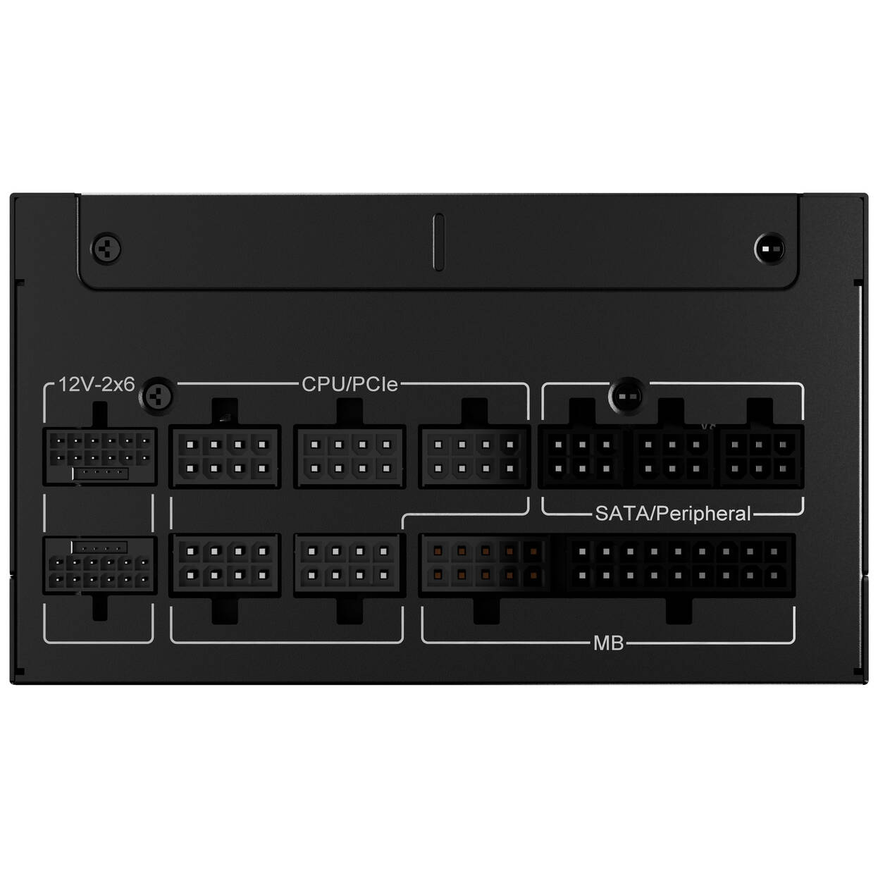 APNX MAX G1 1,200W 80 PLUS Gold Power Supply, ATX 3.1, PCIe 5.1, Fully Modular, Compact - 1,200 Watts, Black
