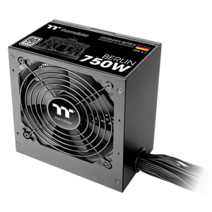 Thermaltake Berlin 80 PLUS Power Supply, ATX 3.1 - 750 W, black