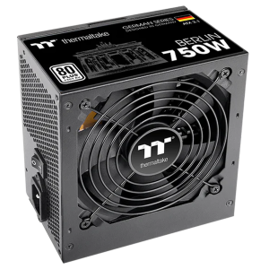 Thermaltake Berlin 80 PLUS Power Supply, ATX 3.1 - 750 W, black