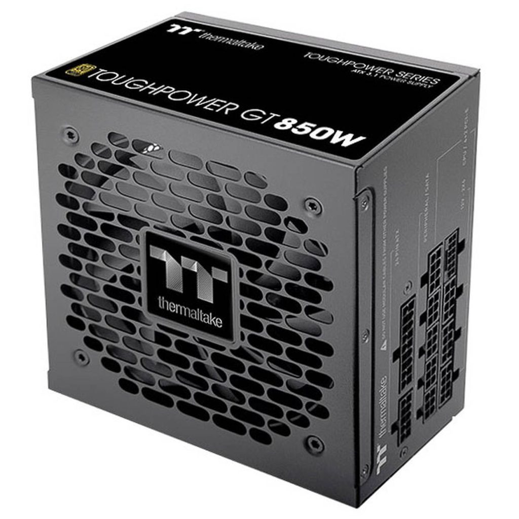 Thermaltake Toughpower GT 80 PLUS Gold power supply, modular, ATX 3.1, PCIe 5.1 - 850 W, black