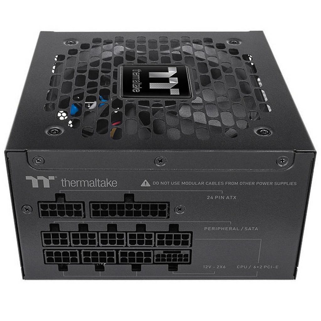 Thermaltake Toughpower GT 80 PLUS Gold power supply, modular, ATX 3.1, PCIe 5.1 - 850 W, black