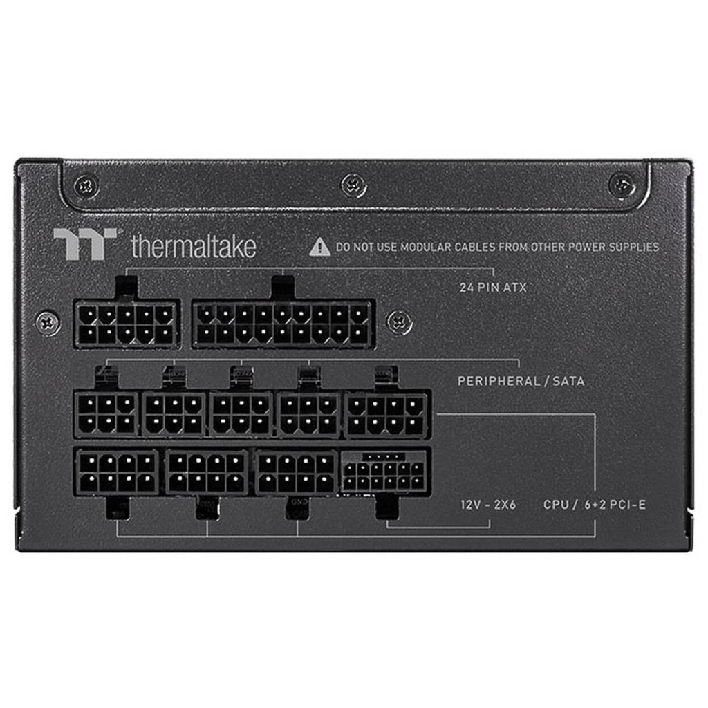 Thermaltake Toughpower GT 80 PLUS Gold power supply, modular, ATX 3.1, PCIe 5.1 - 850 W, black