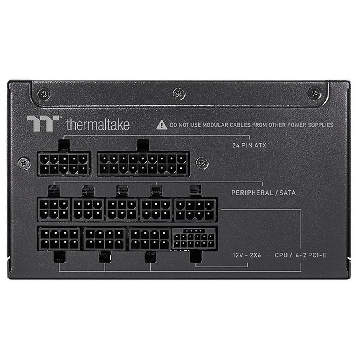 Thermaltake Toughpower GT 80 PLUS Gold power supply, modular, ATX 3.1, PCIe 5.1 - 850 W, black