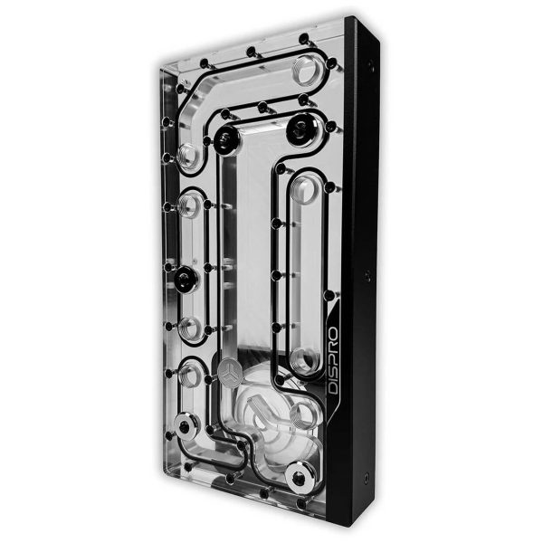 Stealkey Customs SC DisPro 240R Rear Distroplate, D5 and DDC Pump, D-RGB – 240mm