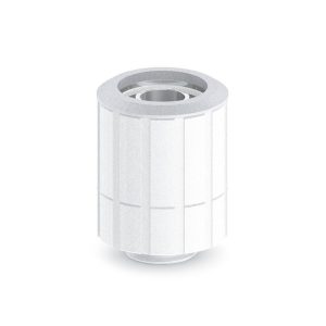 Bitspower Artemis Straight Fitting G1/4" Male to 16/10mm, Rotatable – Arctic White