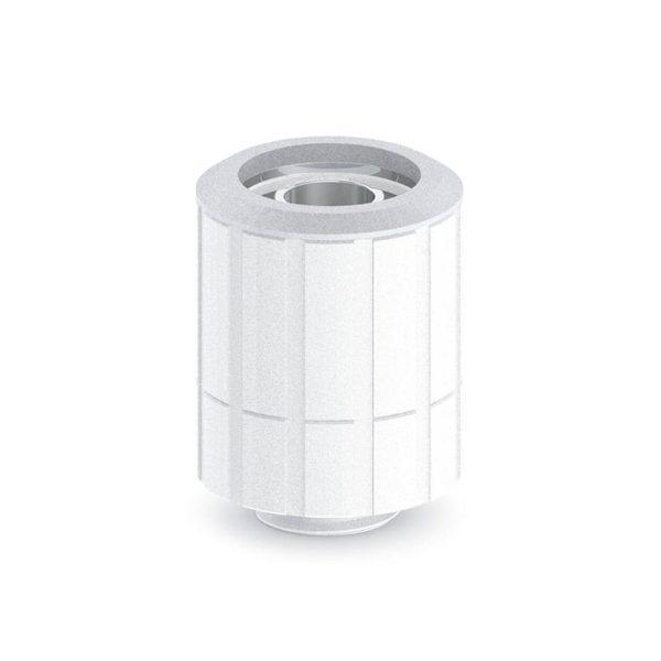 Bitspower Artemis Straight Fitting G1/4″ Male to 16/10mm, Rotatable – Arctic White
