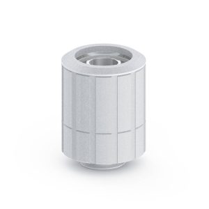 Bitspower Artemis Straight Fitting G1/4 Male to 16/10mm, Rotatable – Sandblast Silver : image 1