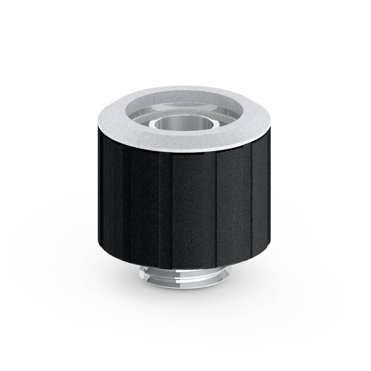 Bitspower Artemis Straight Fitting G1/4 Male to 16/10mm – Matte Black : image 1