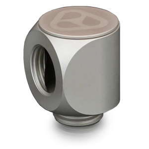 Thermal Grizzly DeltaMate Rotary Fitting - 90 degree, Matt Nickel