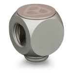 Thermal Grizzly DeltaMate Rotary Fitting - T, Matt Nickel