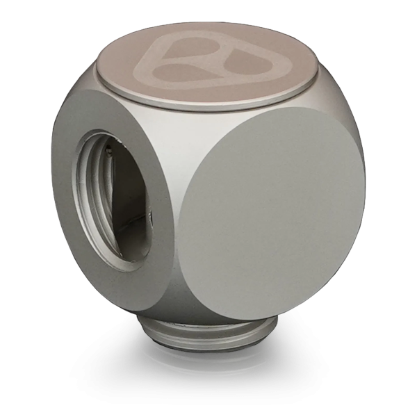 Thermal Grizzly DeltaMate Rotary Fitting – T, Matt Nickel