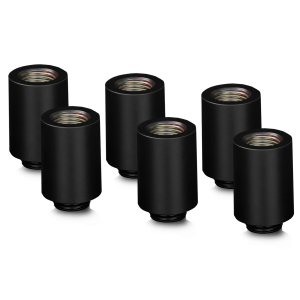 Thermal Grizzly DeltaMate Extender Fitting - MF28, black, pack of 6 : image 1