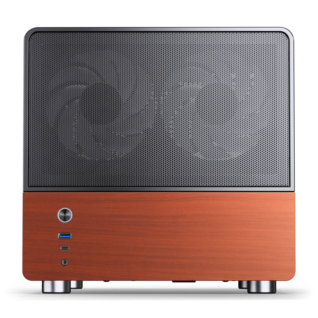 Jonsbo V12 PC Case, Mini Tower, Micro-ATX - Black