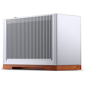 Jonsbo T9 PC Case, Mini Case, ITX, PCIe 5.0 Riser Cable - Silver