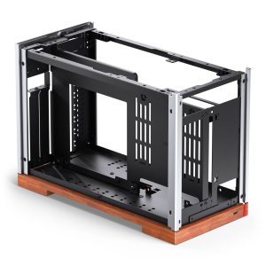 Jonsbo T9 PC Case, Mini Case, ITX, PCIe 5.0 Riser Cable - Silver