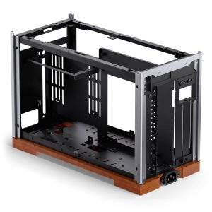 Jonsbo T9 PC Case, Mini Case, ITX, PCIe 5.0 Riser Cable - Silver