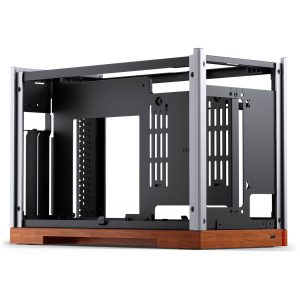 Jonsbo T9 PC Case, Mini Case, ITX, PCIe 5.0 Riser Cable - Silver