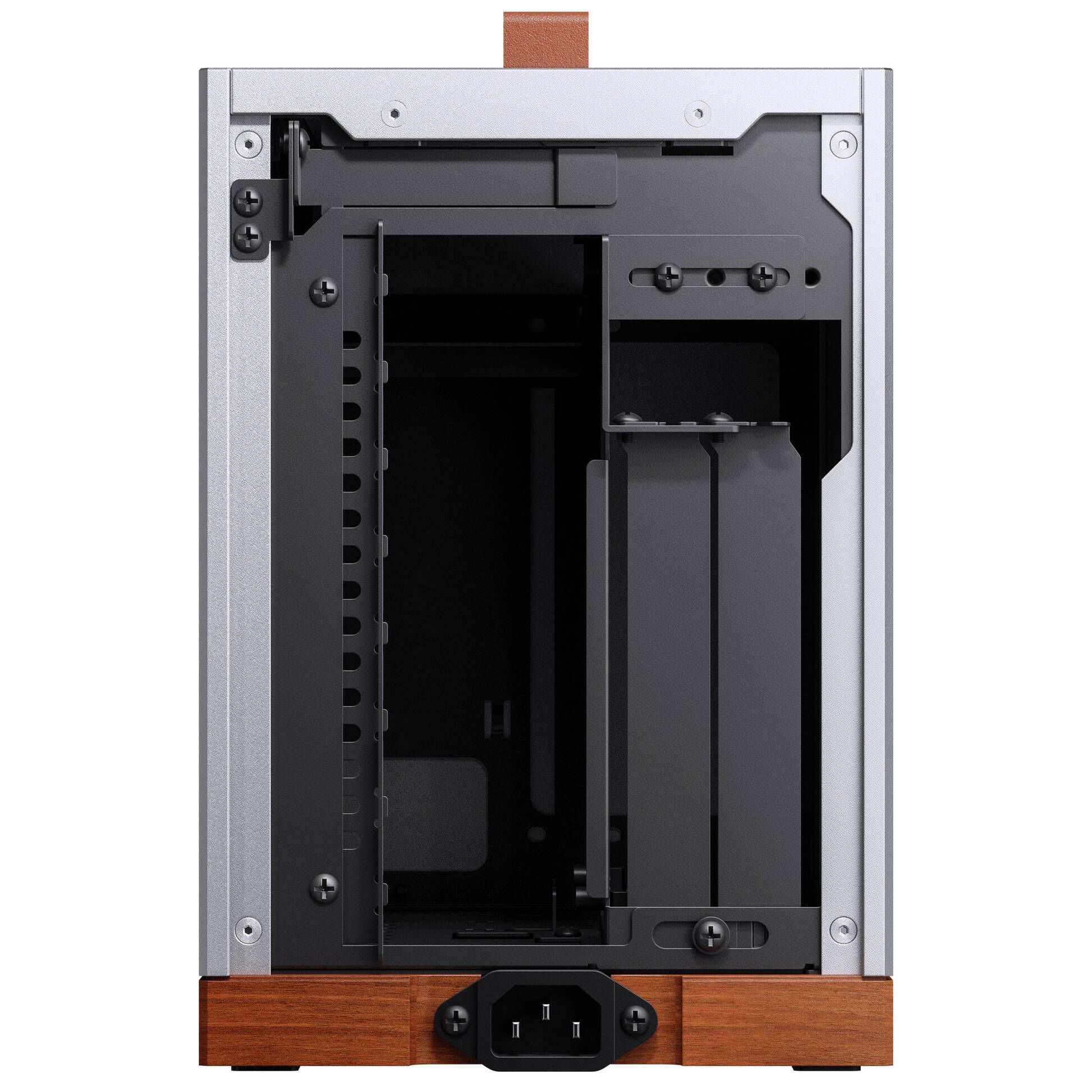 Jonsbo T9 PC Case, Mini Case, ITX, PCIe 5.0 Riser Cable - Silver