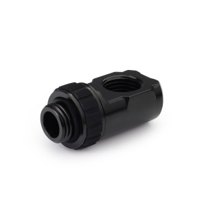 Alphacool Apex Grip adapter 90 OT/IT G1/4 Rotary - Black