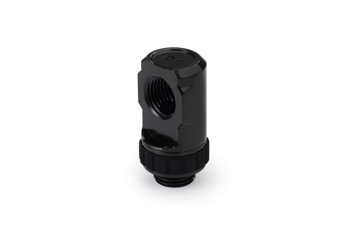 Alphacool Apex Grip adapter 90 OT/IT G1/4 Rotary - Black