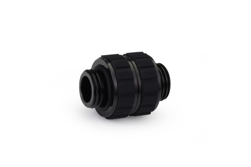 Alphacool Apex Grip Male to Male OT/OT Rotary G1/4 - Black