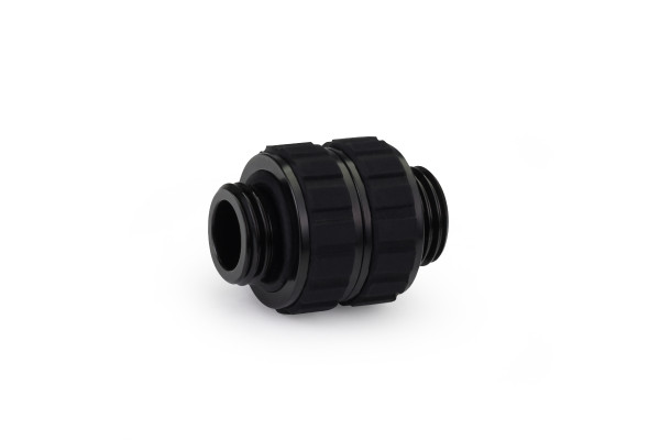 Alphacool Apex Grip Male to Male OT/OT Rotary G1/4 – Black