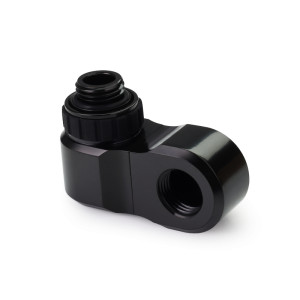 Alphacool Apex Grip offset 27mm 2x 90 OT/IT G1/4 Rotary - Black