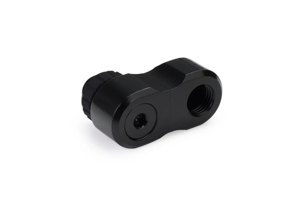 Alphacool Apex Grip offset 27mm 2x 90 OT/IT G1/4 Rotary - Black
