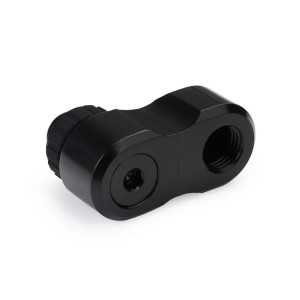 Alphacool Apex Grip offset 27mm 2x 90 OT/IT G1/4 Rotary - Black