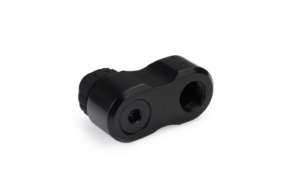 Alphacool Apex Grip offset 27mm 2x 90 OT/IT G1/4 Rotary – Black