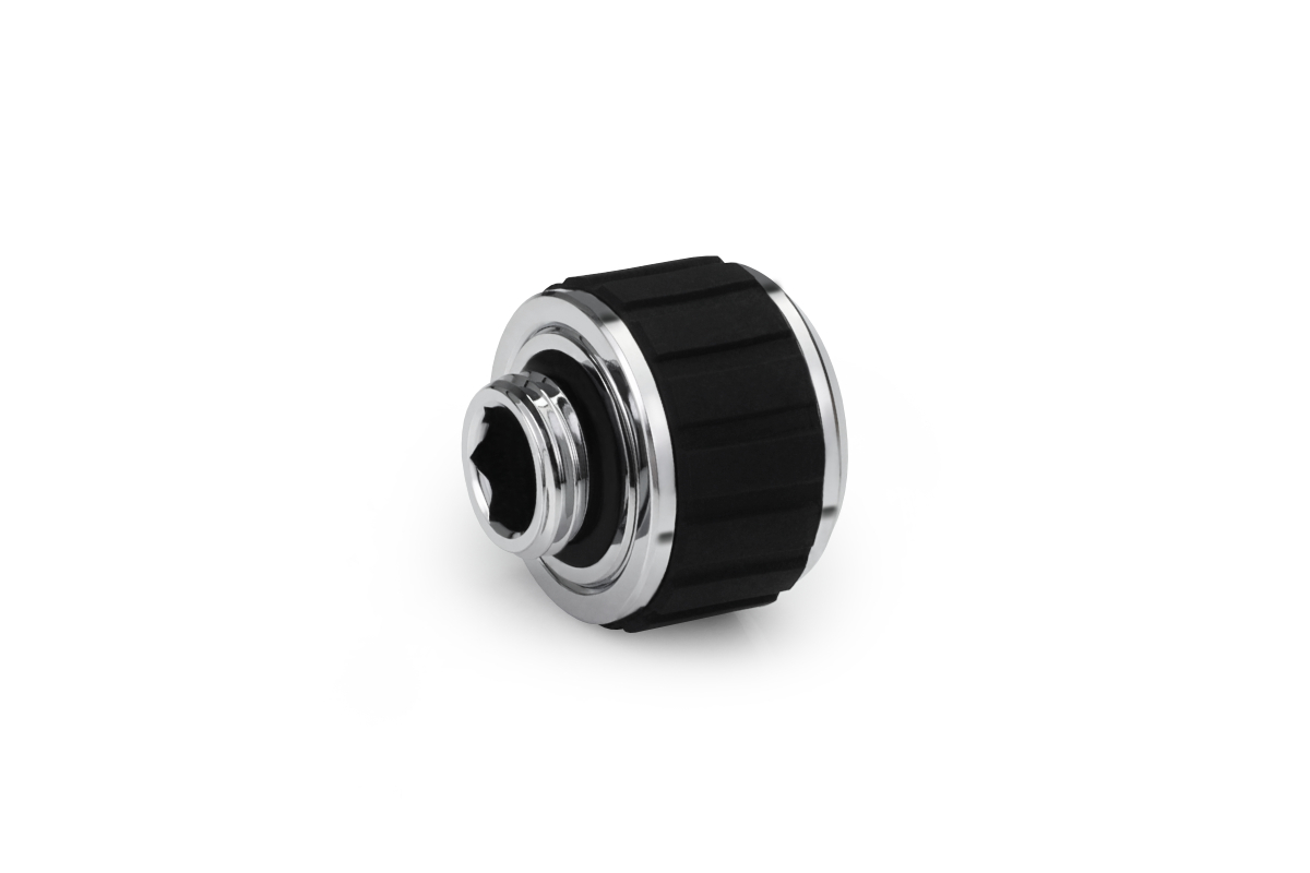 Alphacool Apex Grip HardTube fitting 13mm G1/4 chrome