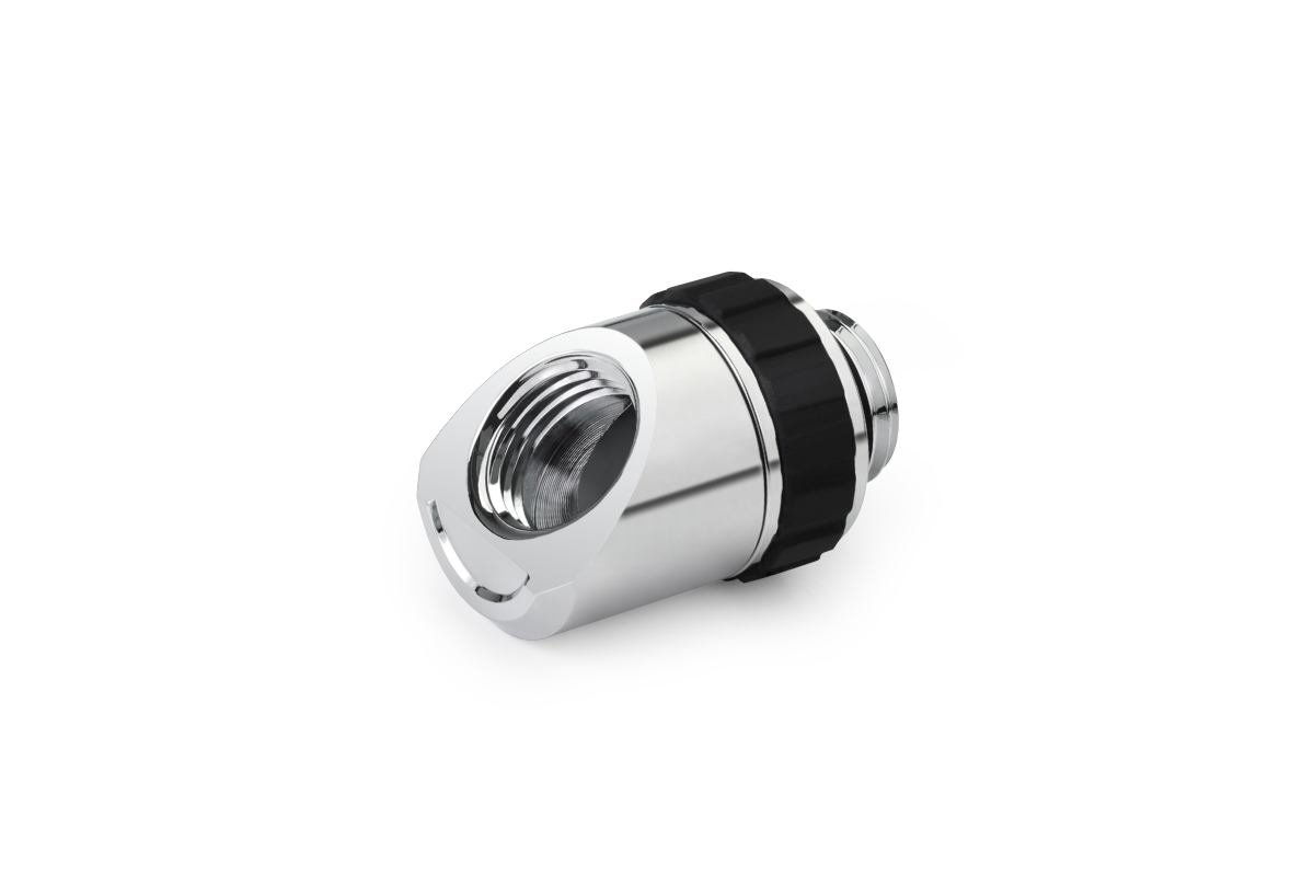 Alphacool Apex Grip adapter 45 OT/IT G1/4 Rotary - Chrome : image 2