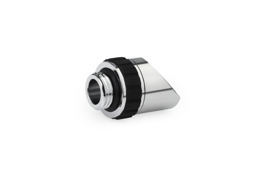 Alphacool Apex Grip adapter 45 OT/IT G1/4 Rotary - Chrome : image 1