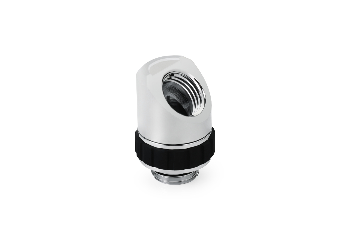 Alphacool Apex Grip adapter 45 OT/IT G1/4 Rotary - Chrome : image 3