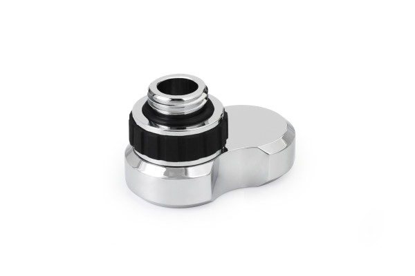 Alphacool Apex Grip offset 16mm OT/IT G1/4 rotatable chrome