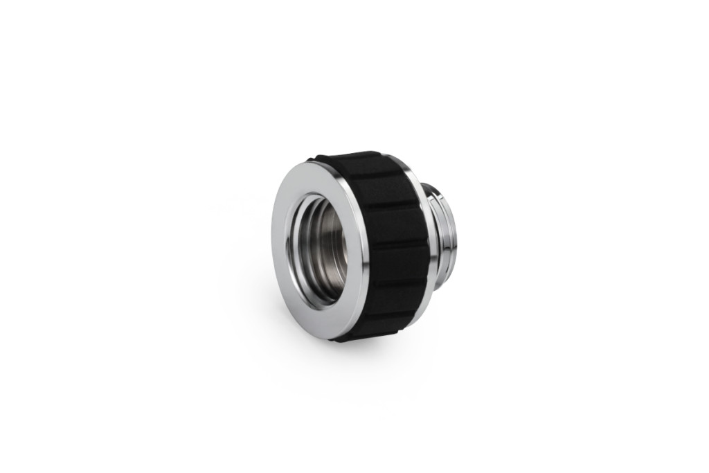 Alphacool Apex Grip Male to Female 10mm OT/IT G1/4 chrome