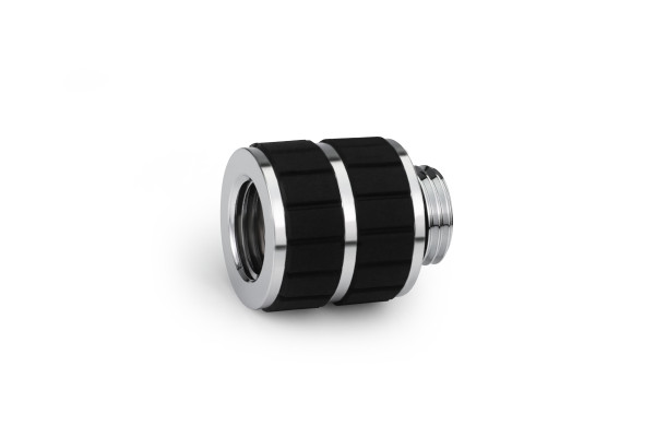 Alphacool Apex Grip Male to Female 20mm OT/IT G1/4 chrome