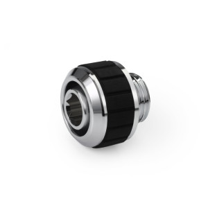 Alphacool Apex Grip SoftTube fitting 13/10mm G1/4 chrome Set 6 pcs