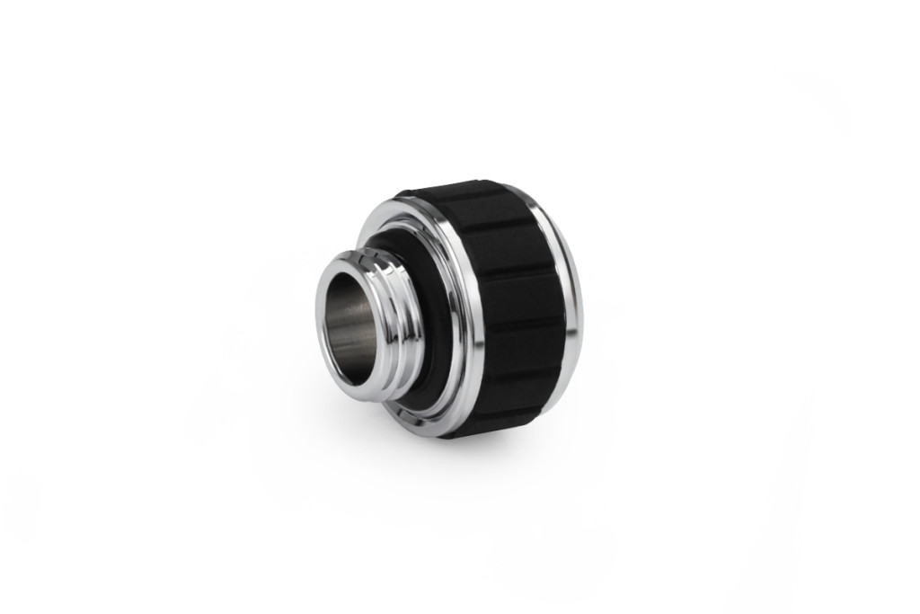 Alphacool Apex Grip SoftTube fitting 13/10mm G1/4 chrome Set 6 pcs