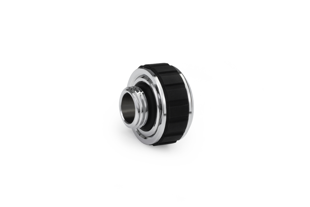 Alphacool Apex Grip SoftTube fitting 16/10mm G1/4 chrome Set 6 pcs
