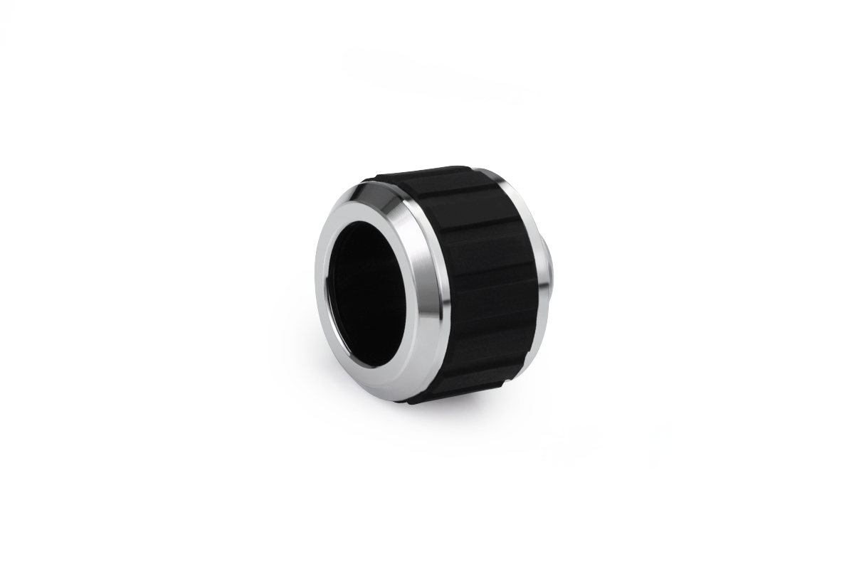Alphacool Apex Grip HardTube fitting 16mm G1/4 chrome Set 6 pcs