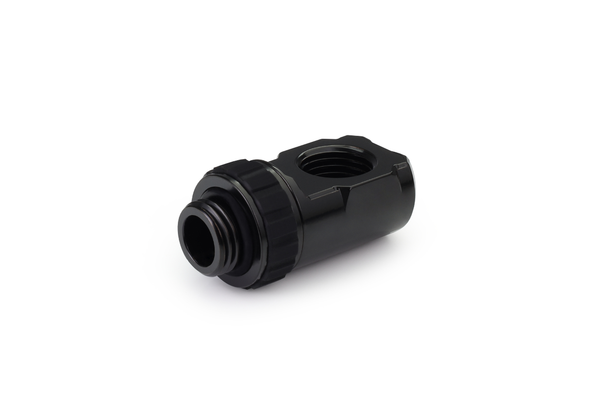 Alphacool Apex Grip adapter 90 OT/IT G1/4 Rotart - Black Set 4 pcs
