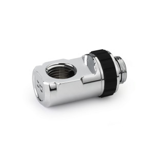 Alphacool Apex Grip adapter 90 OT/IT G1/4 rotatable chrome Set 4 pcs
